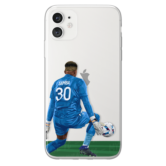 Brice Samba phone case Racing Club de Lens Ligue 1 clear phone case for smartphone