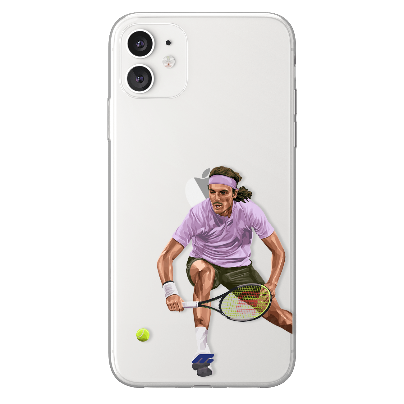 Stefanos Tsitsipás phone case Stefanos Tsitsipás Tennis clear phone case for smartphone
