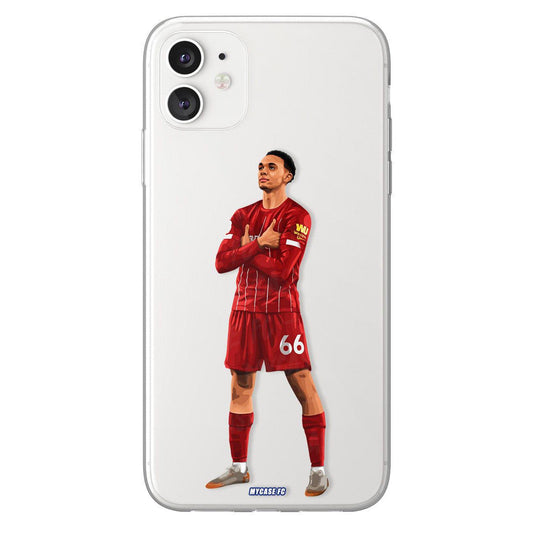 Trent Alexander-Arnold phone case Liverpool Football Club Premier League clear phone case for smartphone