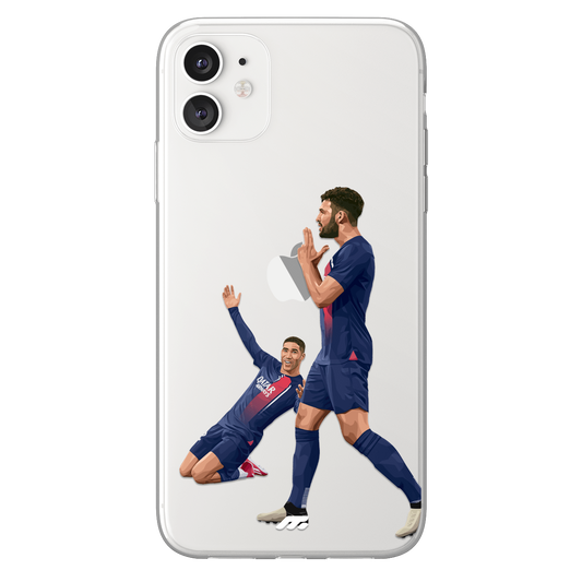 Gonçalo Ramos phone case Paris Saint-Germain Ligue 1 clear phone case for smartphone