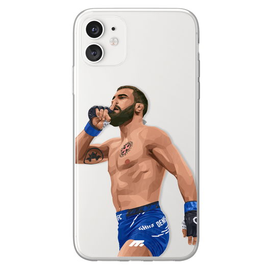 Benoit Saint-Denis phone case  UFC clear phone case for smartphone