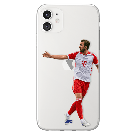 Harry Kane phone case Bayern Munich Bundesliga clear phone case for smartphone