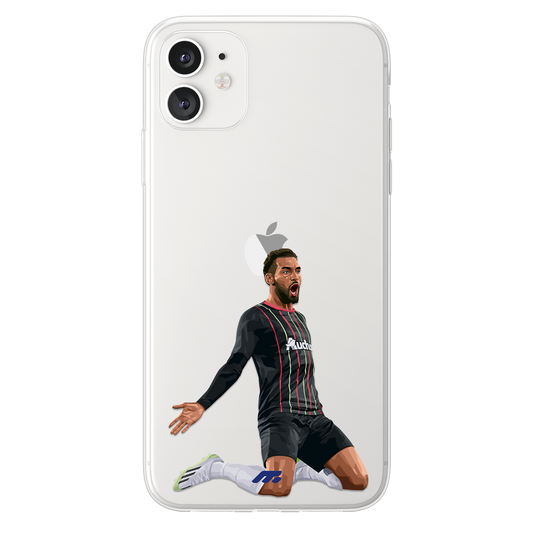 Angelo Fulgini phone case Racing Club de Lens Ligue 1 clear phone case for smartphone